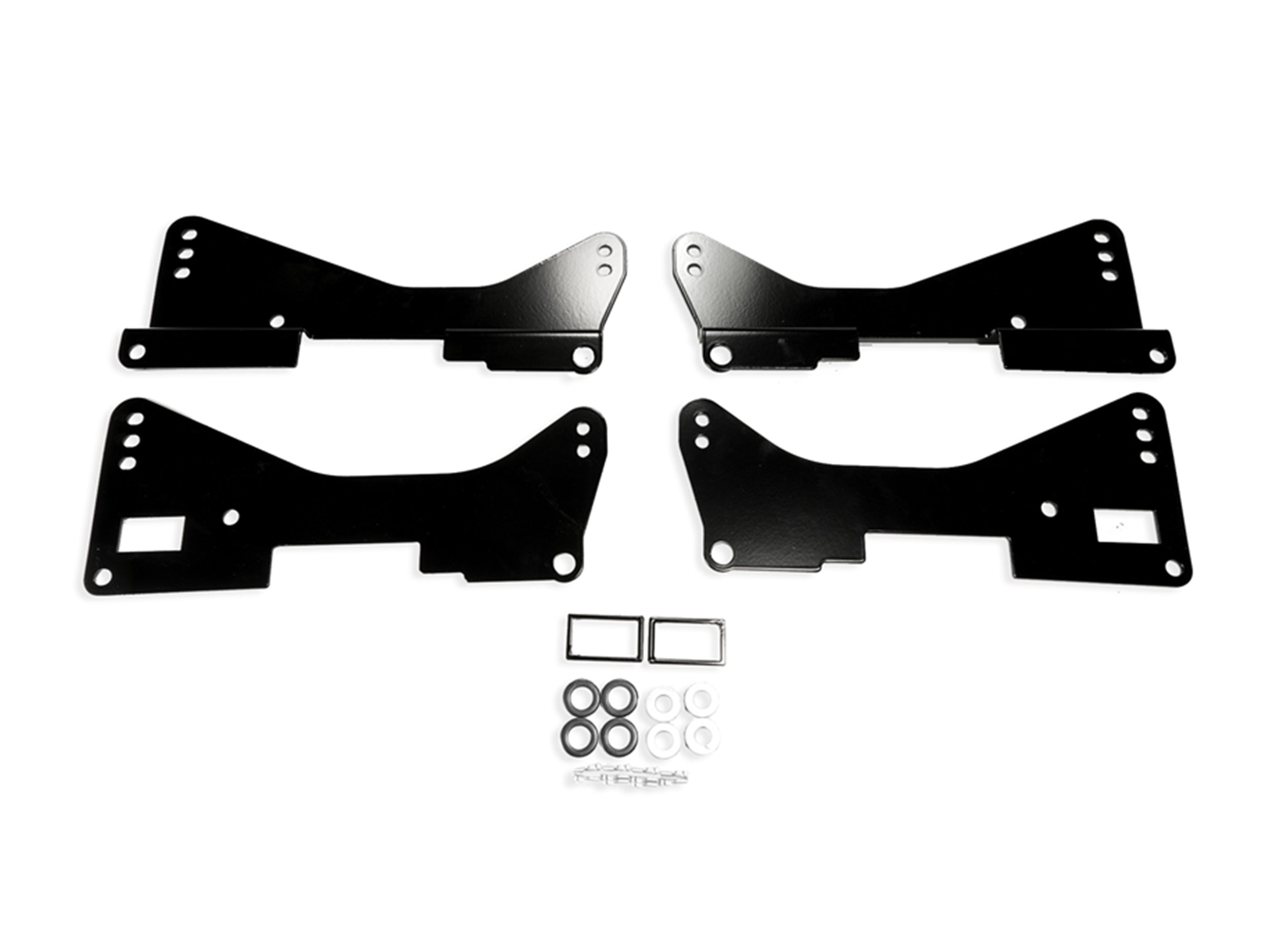 Brey Krause Driver and Passenger side seat mounts of Nogaro. Works w/both manual and power slides.