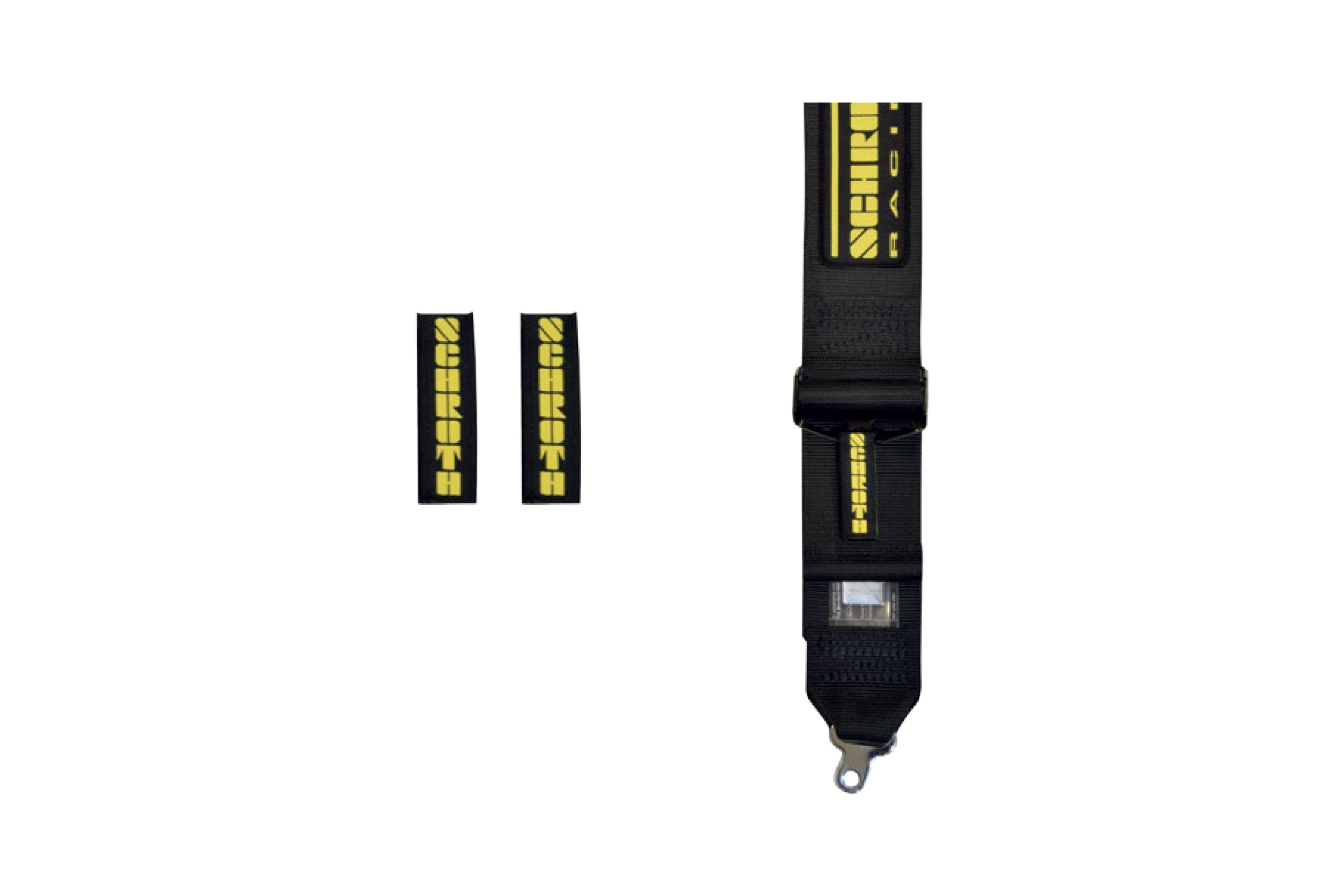 Schroth Racing velcro pull tab