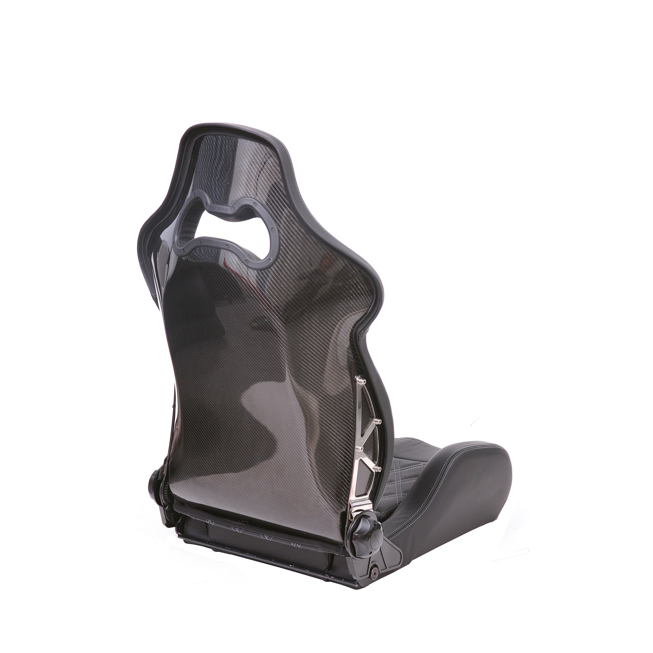 Cobra Misano Carbon Fiber Back Recliner- integrated 6-point sub strap