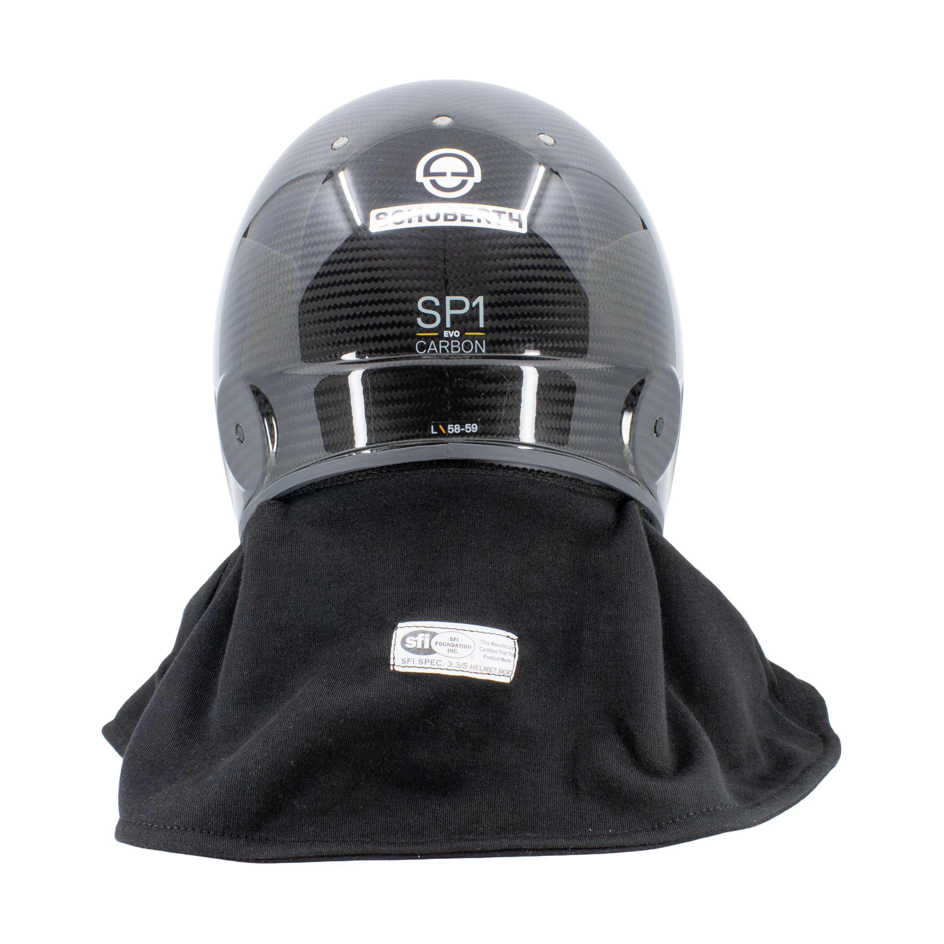 Helmet Skirt (Installed)