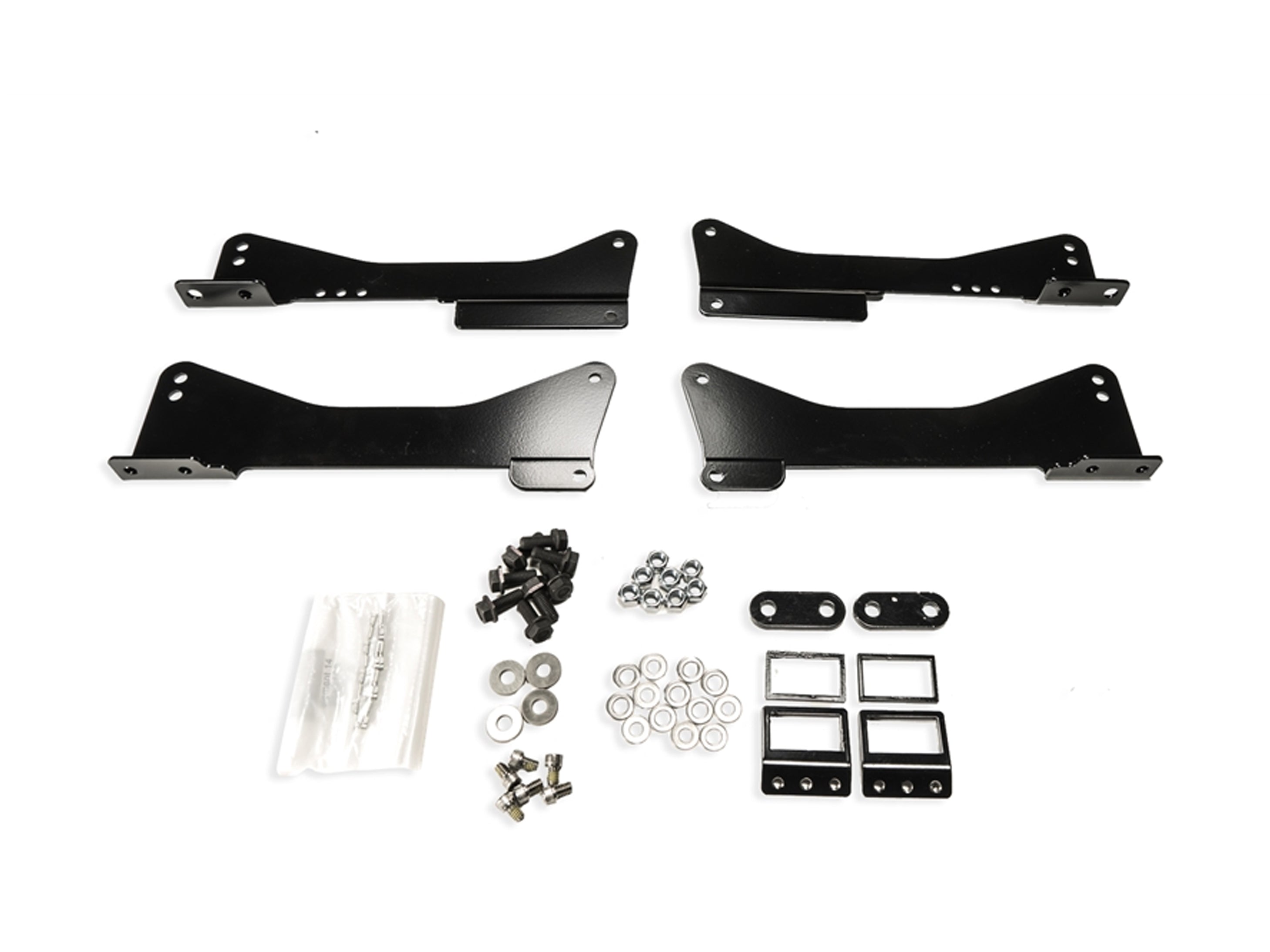 Brey Krause Driver and Passenger side seat mounts of Nogaro. Works w/both manual and power slides.