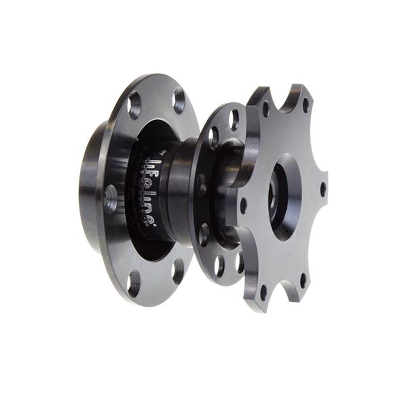 Lifeline Bolt-On Quick Release Steering Adapter| Color| Black (Non-FIA)