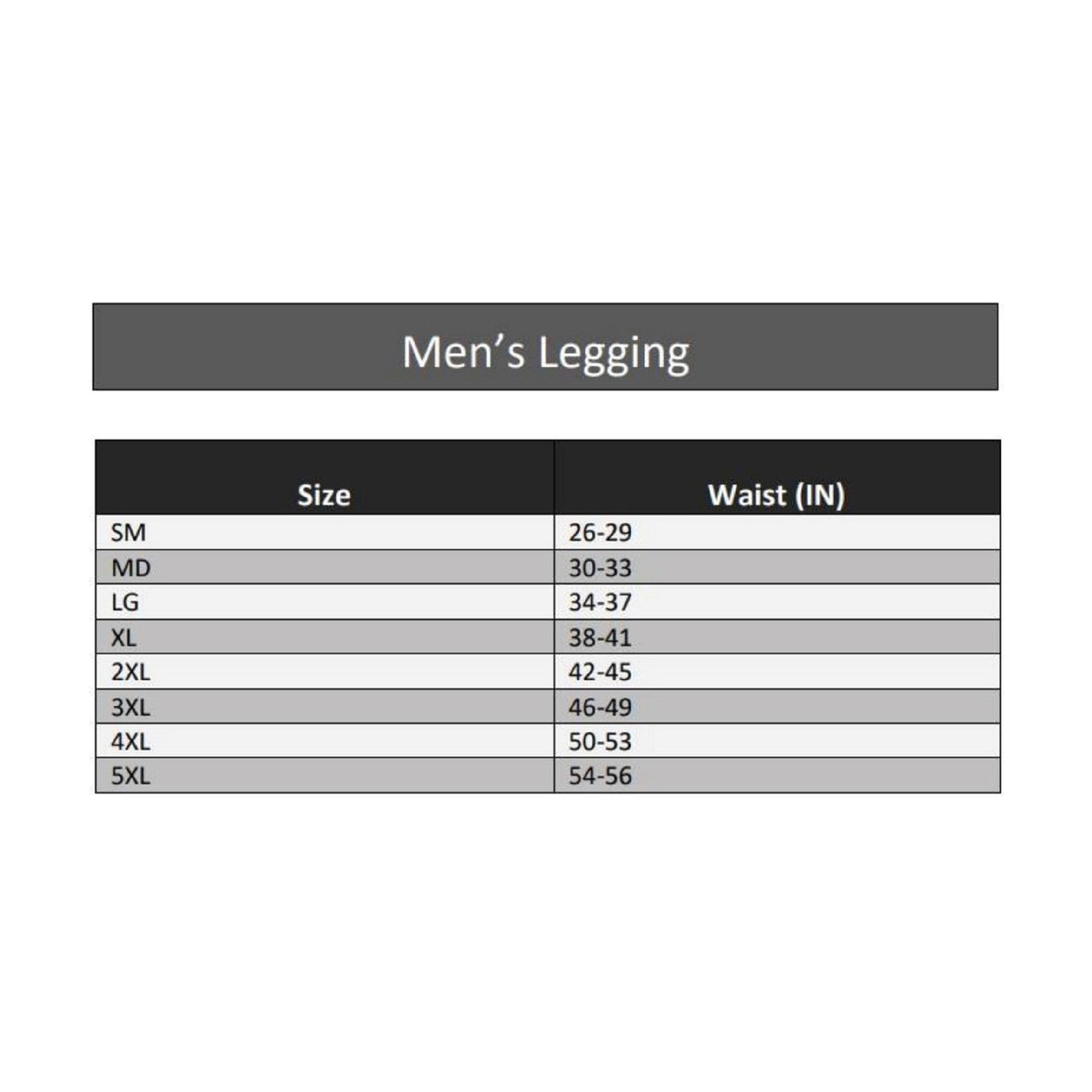 Sizing Chart