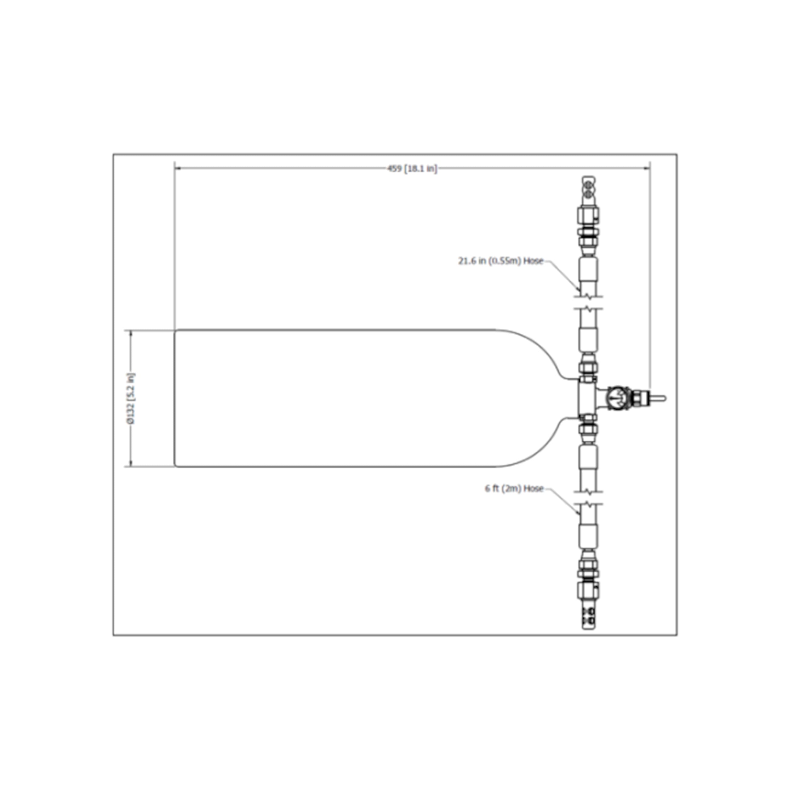 Lifeline Zero 360 SFI 17.1 10lbs Mechanical + Dual Auto Activation