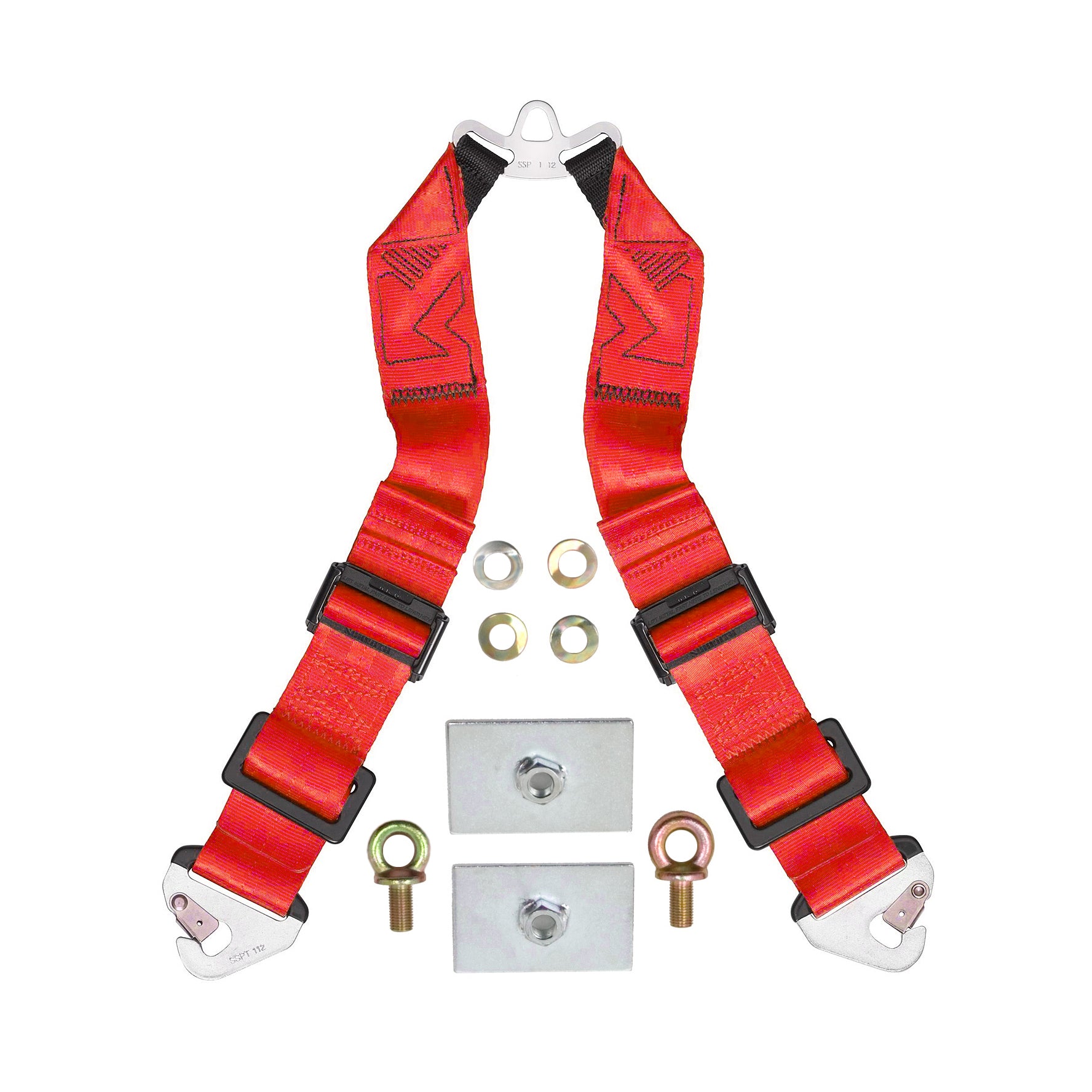 Schroth T-Bar Snap-on 6-Point Sub w/Adjusters