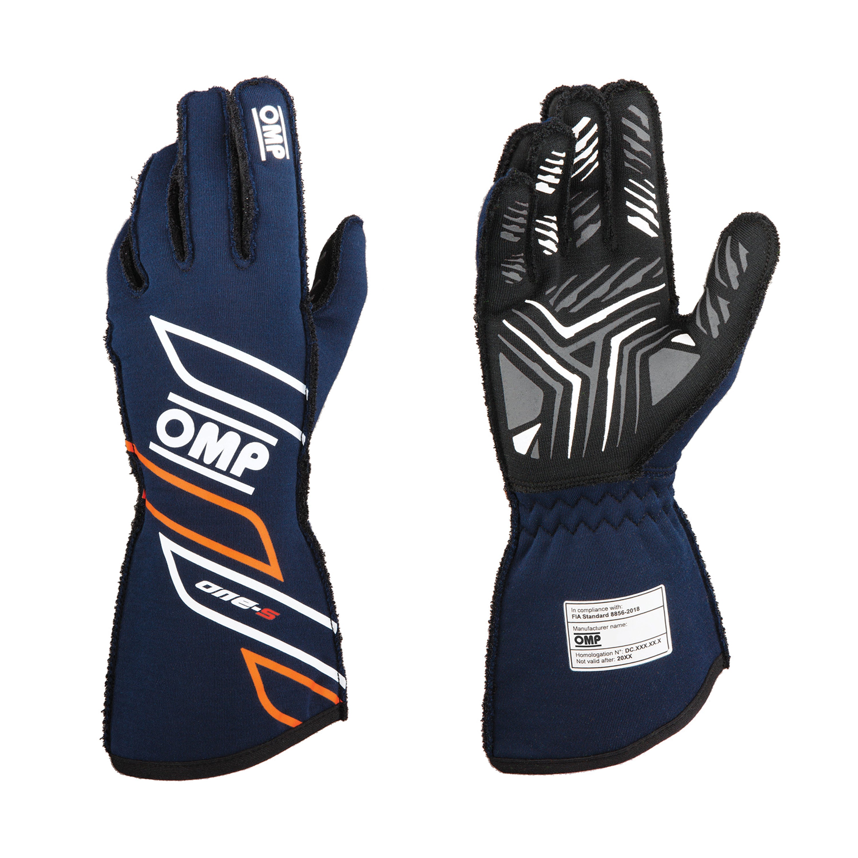 OMP One-S Glove my2025 External seams FIA 8856-2018